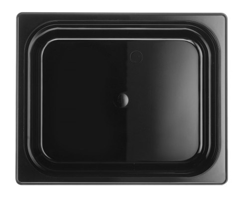 Czarny pojemnik GN 1/2 325×265×150 mm HENDI 882122