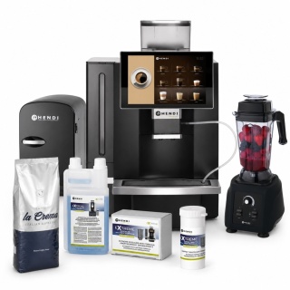 Zestaw kawowy — ekspres, lodówka, kawa, chemia i blender w prezencie HENDI PROMO_SET_COFFEE