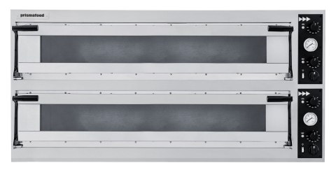 Piec do pizzy Trays 66L Glass, Prismafood, 400V/20400W, 1500x1080x(H)745mm 1F200124
