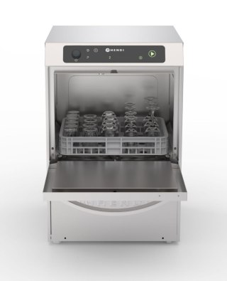 Zmywarka 350×350 mm HENDI Profi Line – do 60 koszy/h, 230 V 2970 W 238738