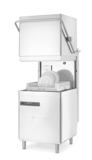 Zmywarka kapturowa 500x500 mm HENDI Profi Line - do 60 koszy/h, 400 V 6520 W 238776