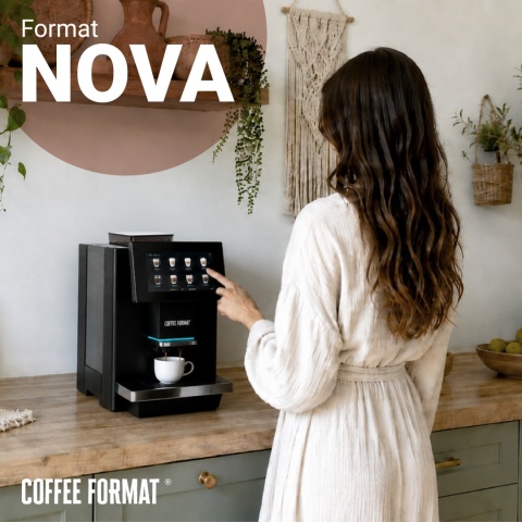Ekspres NOVA W2L Coffee Format z młynkiem ceramicznym i systemem One Touch