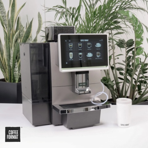 Gastronomiczny ekspres Coffee Format BREAK S W8L Gray ze zbiornikiem wody 8 l