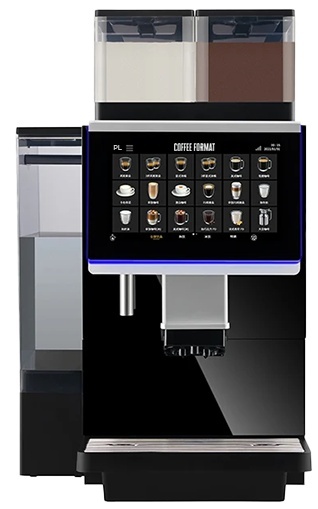 Ekspres automatyczny gastronomiczny 200 kaw dziennie Coffee Format GROW MP W6LM zbiornik 6 l 2 młynki
