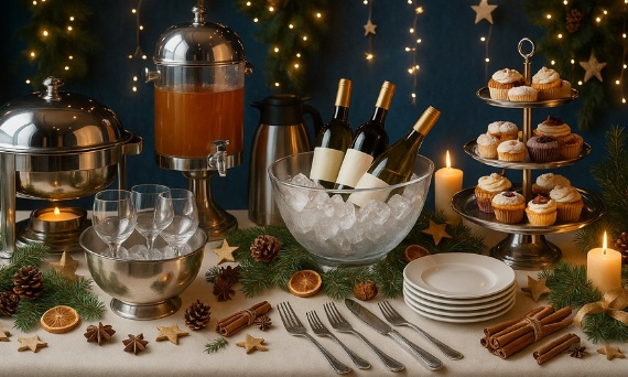 🎄 Jak przygotować bufet świąteczny w restauracji lub hotelu? Sprzęt, dekoracje i organizacja krok po kroku