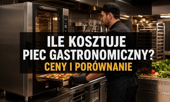 Ile kosztuje piec gastronomiczny? Ceny pieców konwekcyjnych i konwekcyjno-parowych 2026