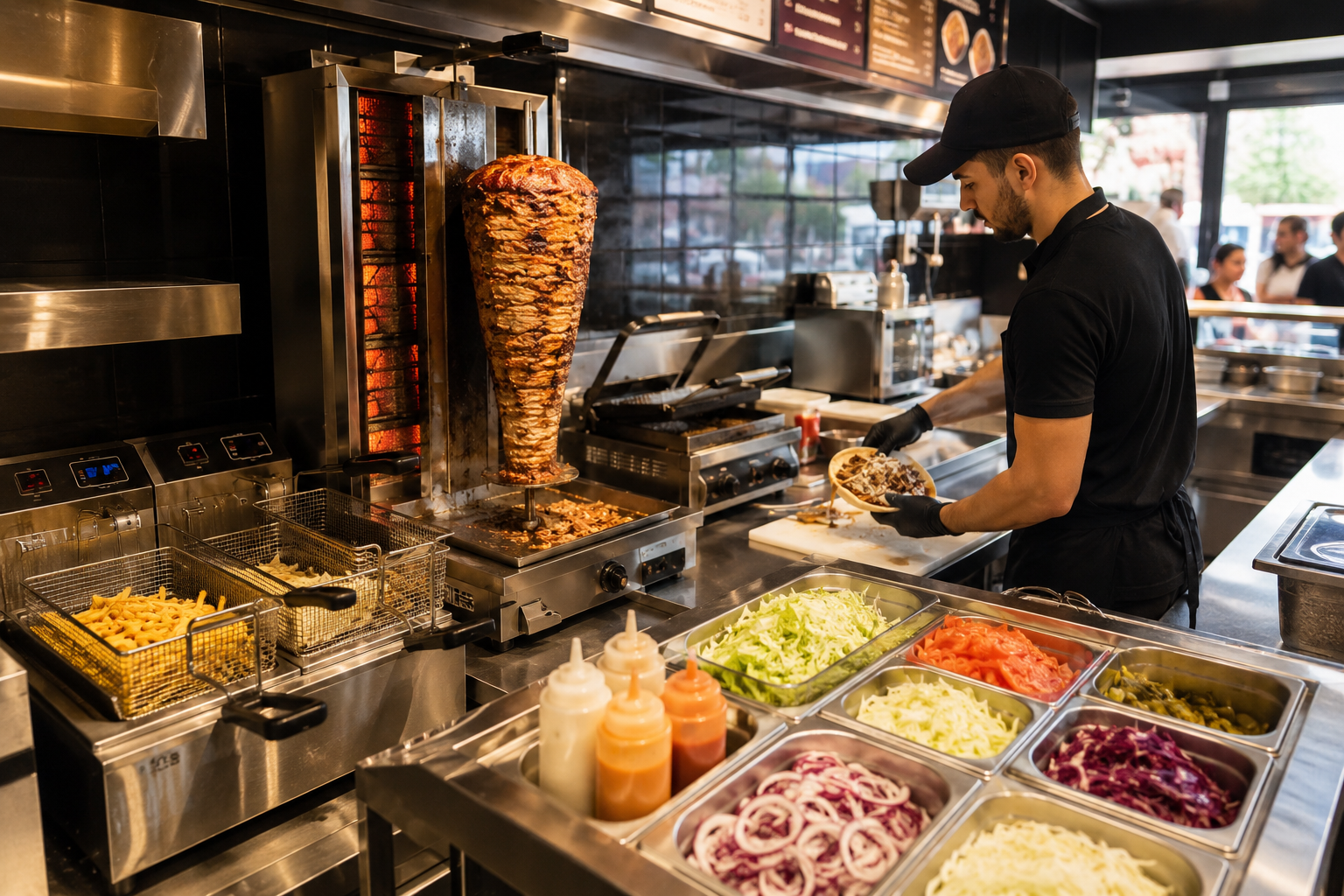 Co potrzeba żeby otworzyć kebab – lista sprzętu i wyposażenia