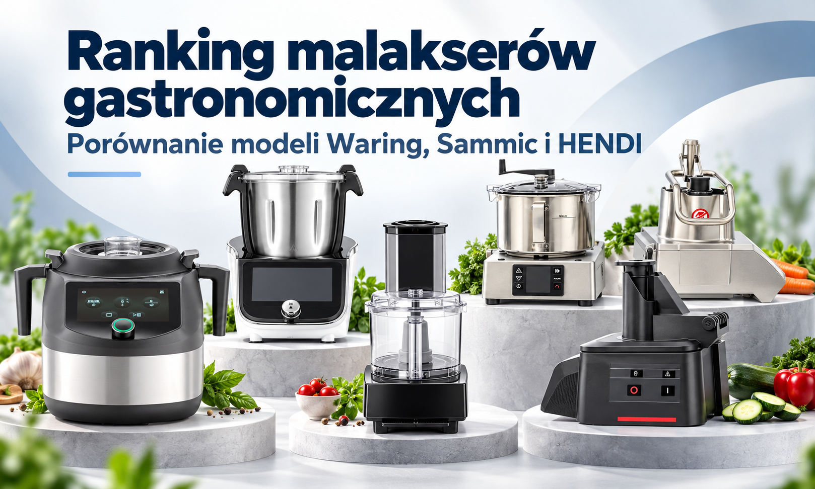 Ranking malakserów gastronomicznych 2027 – porównanie profesjonalnych modeli