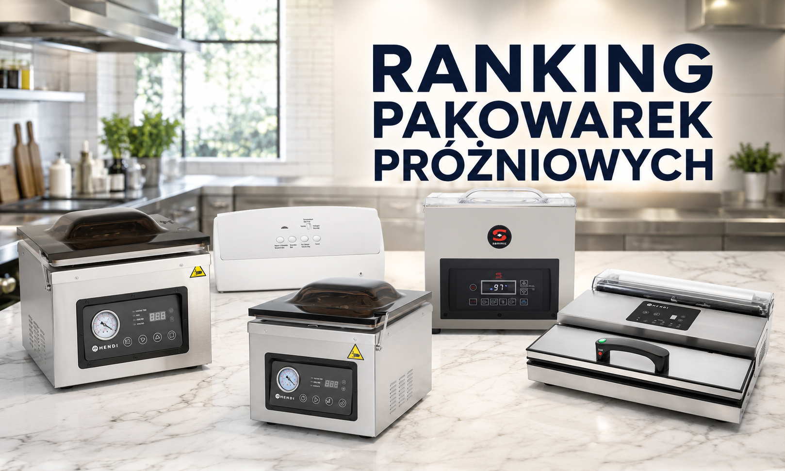 Ranking pakowarek próżniowych – który model wybrać do gastronomii i domu?