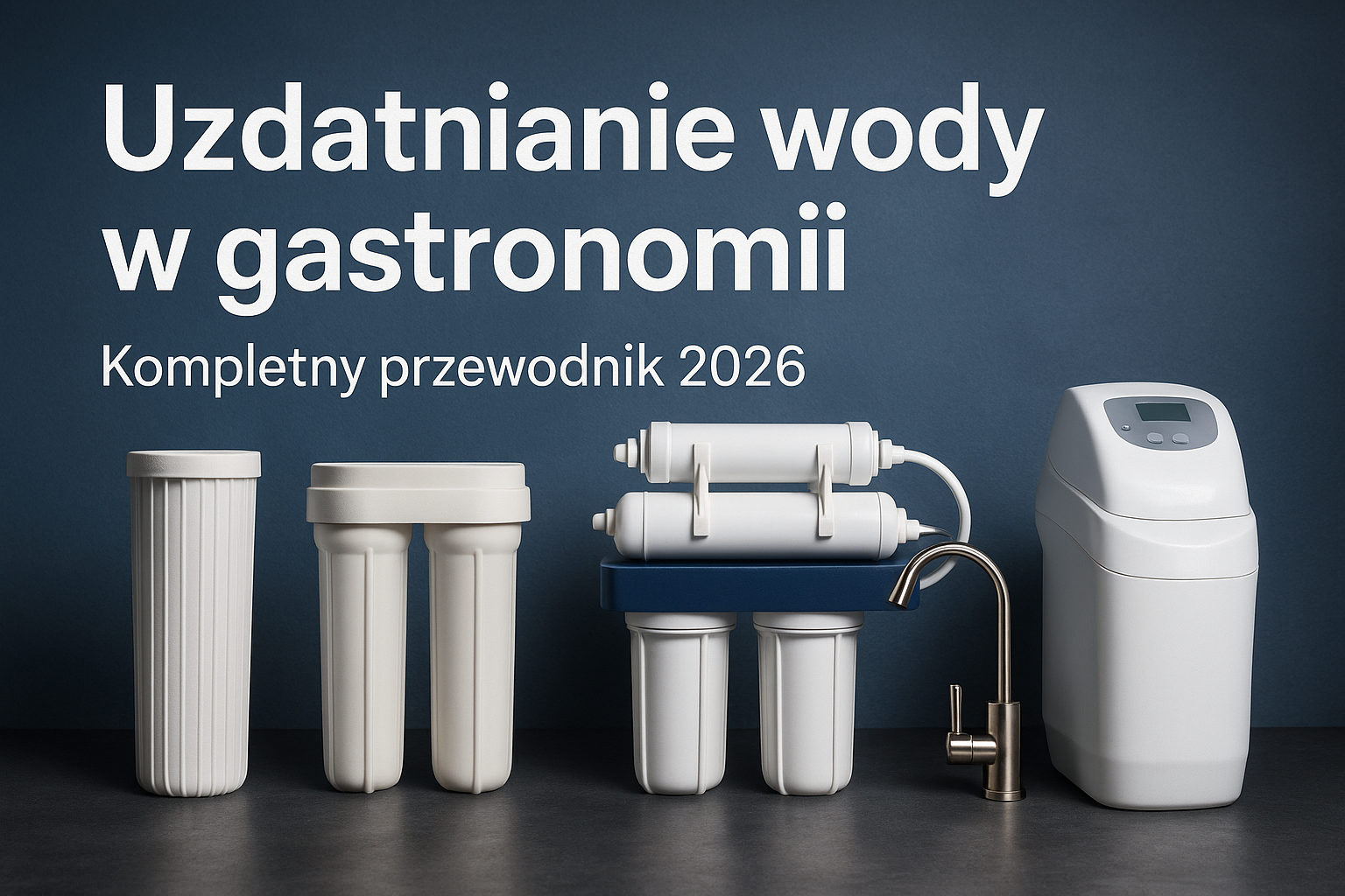 Uzdatnianie wody w gastronomii – filtry, osmoza, zmiękczacze i mineralizacja