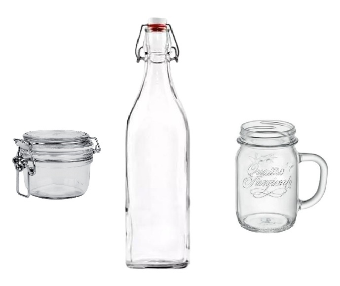 Butelki i słoiki szklane