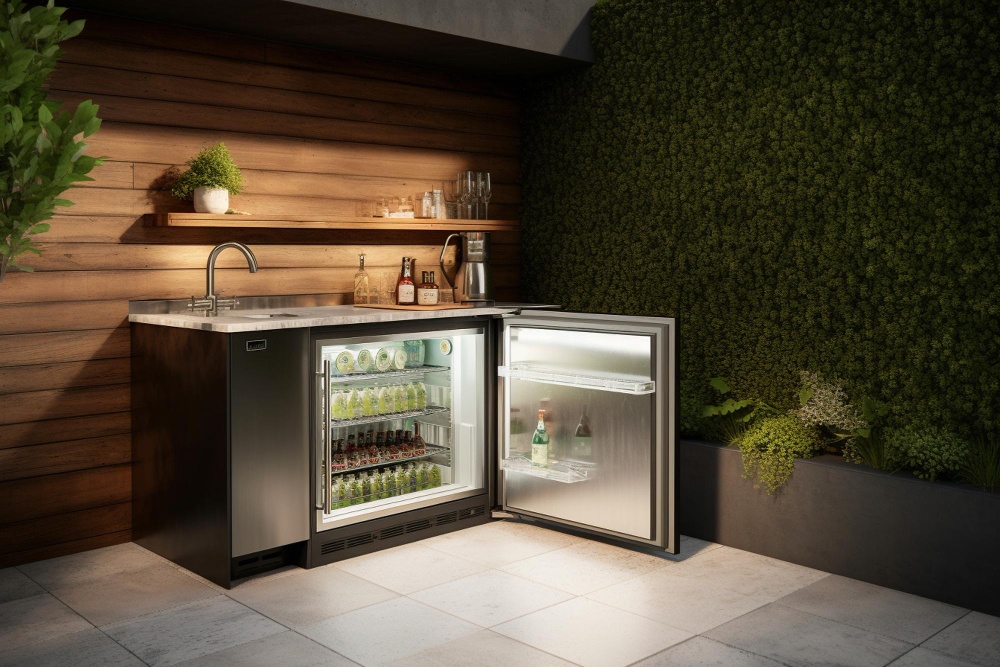 Barowa lod&oacute;wka 120 l pod blatem