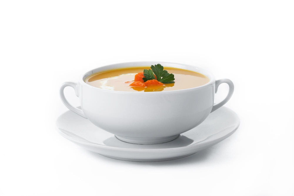 bulionówka porcelanowa z rosołem