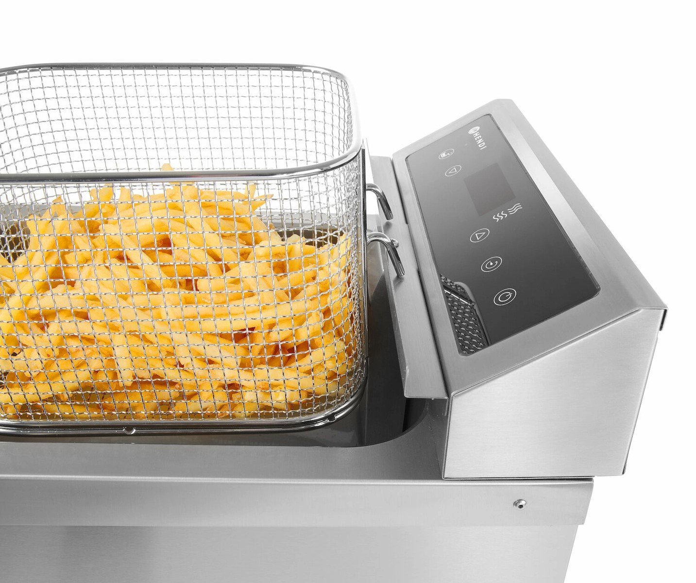 wyciągany kosz frytownicy gastronomicznej &ndash; elementy frytownicy do smażenia